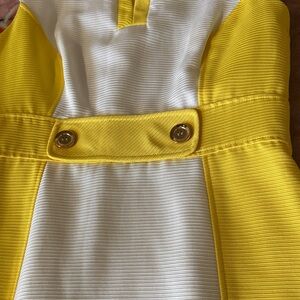 Sandra Darren Yellow Dress
